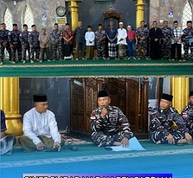 Lanal TBA Sinergi Safari Ramadhan di Masjid Saksi Jalan S. Parman
