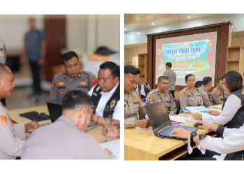 Kapolres Pematangsianțar AKBP Sah Udur T.M Sitinjak S.H. S.I.K. M.H menerima Kunker Tim Itwasda Polda Sumut