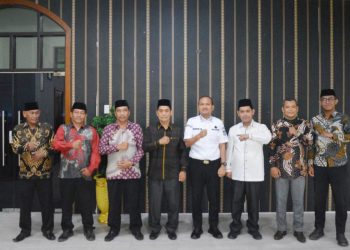 Wali Kota Mahyaruddin Salim menerima audiensi Maqom Kota Tanjungbalai