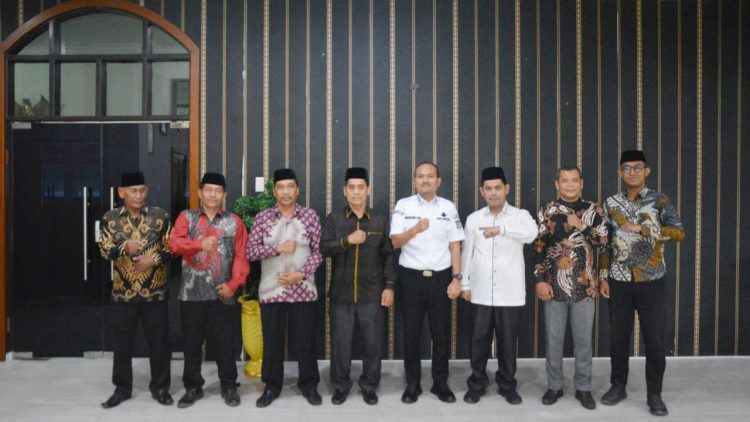 Wali Kota Mahyaruddin Salim menerima audiensi Maqom Kota Tanjungbalai