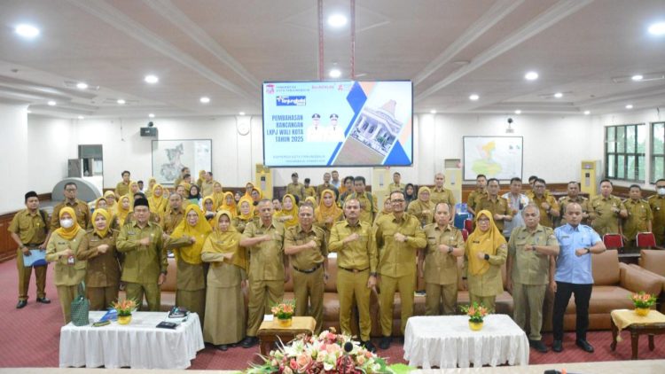 Wali Kota Tanjungbalai Mahyaruddin Salim Buka Rakor Penyusunan LKPJ Wali Kota Tahun 2025