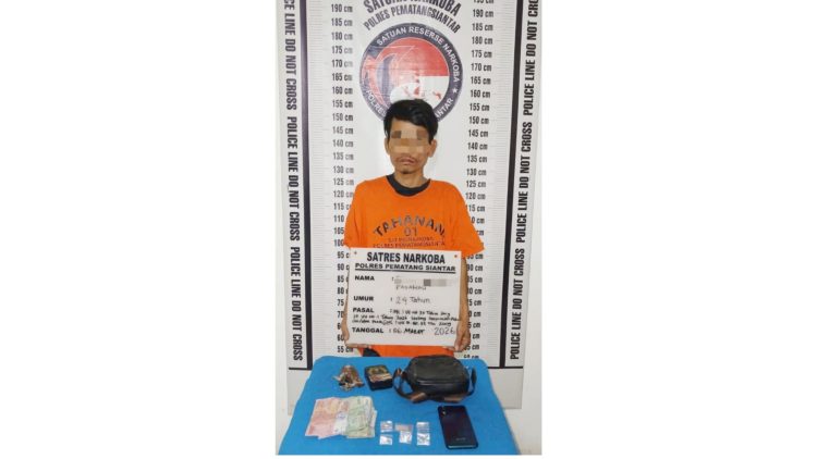 Tersangka GPP dan barang bukti