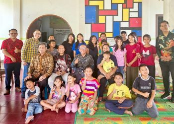 Panitia Harungguan Bolon, Patappei Sihilap Pakon Marsombuh Sihol P3BP Menebar Kasih ke Panti Asuhan BKM GKPS