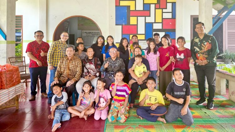 Panitia Harungguan Bolon, Patappei Sihilap Pakon Marsombuh Sihol P3BP Menebar Kasih ke Panti Asuhan BKM GKPS