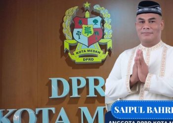 Anggota DPRD Kota Medan Saipul Bahri. (Foto Ist)