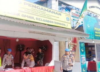 Tim Pamatwil Polres Tanjungbalai Cek Personel di Pospam