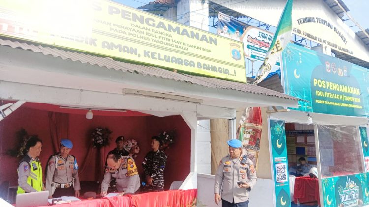 Tim Pamatwil Polres Tanjungbalai Cek Personel di Pospam
