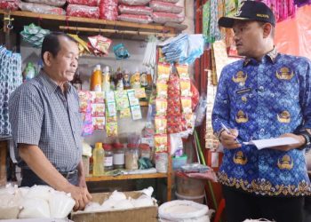 Wali Kota Tanjungbalai Mahyaruddin Salim bersama Forkopimda sidak Pasar, Kios dan Indomaret