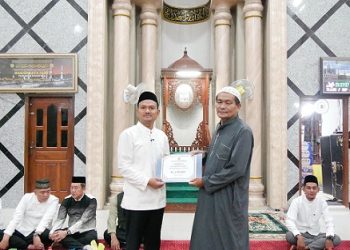 Walikota Tanjungbalai Mahyaruddin Salim Safari Ramadhan di Masjid Raya Jami Teluk Nibung