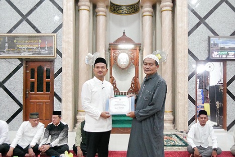Walikota Tanjungbalai Mahyaruddin Salim Safari Ramadhan di Masjid Raya Jami Teluk Nibung