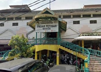 Pasar Petisah Medan- Dirut PUD Pasar Medan Anggia Ramadhan. (Foto Ist)