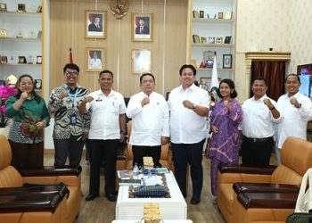 Wali Kota Pematangsiantar Wesly Silalahi SH MKn bertemu United Nations Children's Fund (UNICEF) dan Tanoto Foundation.