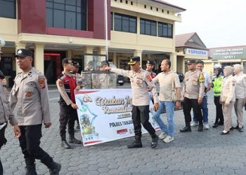 Polres Tanjungbalai Gelar Gerakan Infaq Ramadhan Wujud Kepedulian Personel