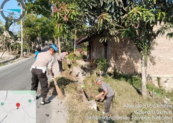 Polsek Siantar Martoba Ikuti Gotong Royong Bersama
