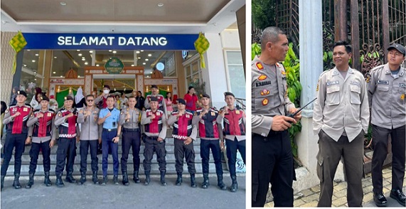Kasat Samapta AKP Mariduk Tambunan SH. MH bersama Tim Pengurai kemacetan saat patroli