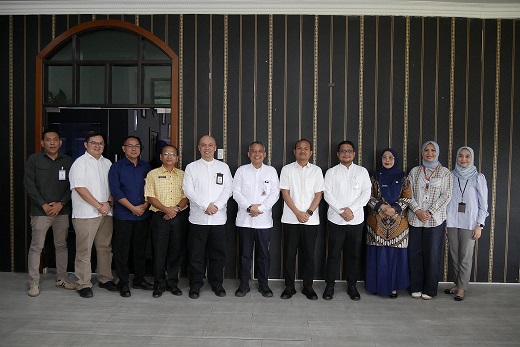 Wali Kota Tanjungbalai Mahyaruddin Salim Terima Audiensi Dirut PT Bank Sumut Heru Mardiansyah