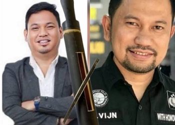 Dwi Ngai Sinaga - Advokat- Kapolrestabes Medan Kombes Pol Dr. Jean Calvijn Simanjuntak. (Foto Ist)