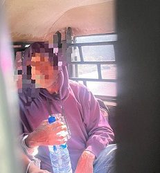 Terpidana AAR saat dieksekusi dan dibawa ke Kantor Kejari Asahan