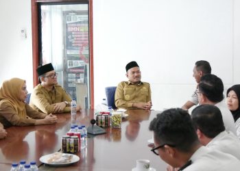 Wali Kota Tanjungbalai Mahyaruddin Salim melakukan kunjungan silaturahmi ke kantor Imigrasi Kelas II TPI TBA
