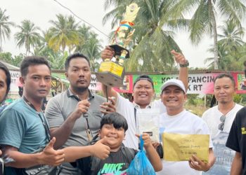Andika Prayogi Sinaga Raih juara 2 Tournament Ekslusif Ikan Mas Kolam Pancing Pak RT