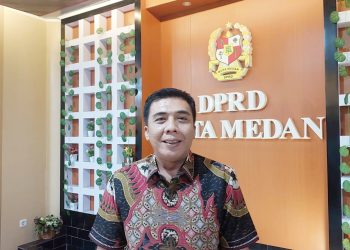 Anggota DPRD Kota Medan Johannes Haratua Hutagalung. (Foto Ist)