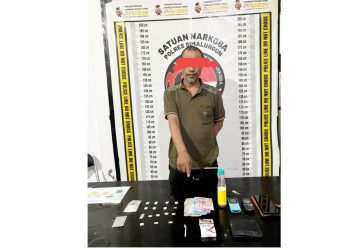 Pelaku SC dan barang bukti