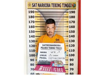 Pelaku JH dan barang bukti