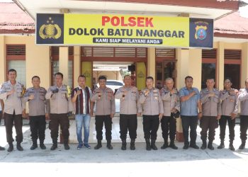 Kapolres Simalungun AKBP Marganda Aritonang, S.H., S.I.K., M.M Kunker di Polsek Dolok Batu Nanggar