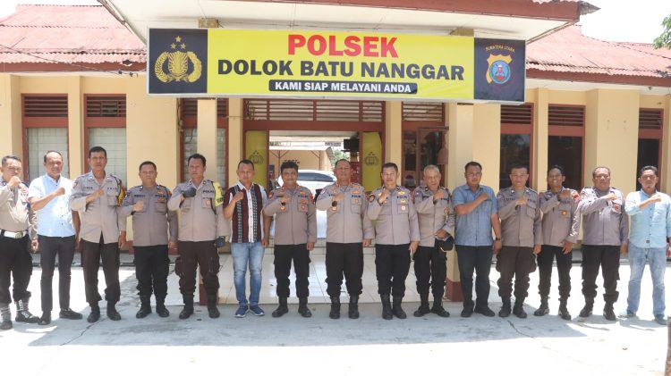 Kapolres Simalungun AKBP Marganda Aritonang, S.H., S.I.K., M.M Kunker di Polsek Dolok Batu Nanggar