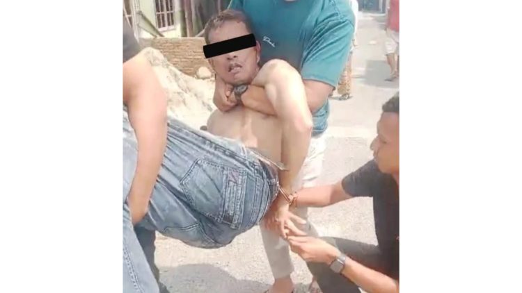 Residivis Narkoba yang ditangkap tim Sat Resnarkoba Polrestabes Medan. (Foto Ist)
