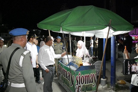 Wali Kota Tanjungbalai Mahyaruddin Salim Turun Langsung Sosialisasi Penataan PKL di Kawasan Inti Kota