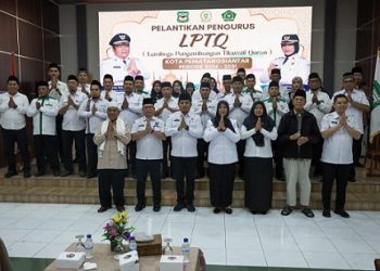 Wali Kota Pematangsiantar Wesly Silalahi SH MKn diwakili Wakil Wali Kota Herlina melantik pengurus LPTQ Kota Pematangsiantar Periode 2026-2031.