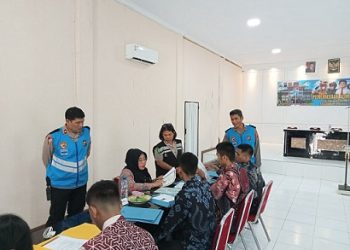 Polres Tanjungbalai Periksa Administrasi Calon Anggota Polri 2026