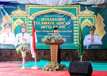 Wali Kota Pematangsiantar Wesly Silalahi SH MKn diwakili Staf Ahli Bidang Pembangunan Muhammad Hamdani Lubis SH membuka MTQN ke XIX Tingkat Kecamatan Siantar Sitalasari Tahun 2026.