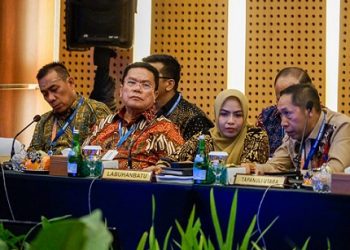 Wali Kota Pematangsiantar Wesly Silalahi SH MKn menghadiri RUPS Tahunan Buku 2025 PT Bank Sumut dipimpin Gubernur Sumut Muhammad Bobby Afif Nasution SE MM