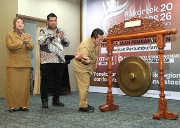 Wali Kota Pematangsiantar Wesly Silalahi SH MKn menghadiri Rakortekrenbang se-Provinsi Sumut Tahun 2026