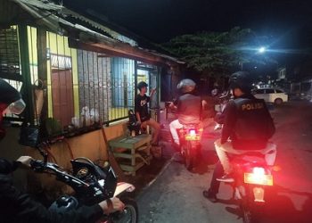 Timsus Dayok Mirah saat patroli