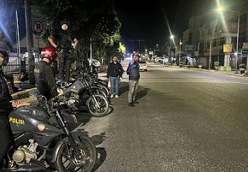 Timsus Dayok Mirah Polres Pematangsiantar Laksanakan Patroli Hingga Subuh dan Situasi Aman Terkendali