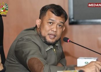 Wakil Ketua DPRD Medan Hadi Suhendra. (Foto Ist)