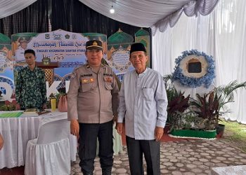 Sat Binmas Polres Pematangsaintar Patroli Sambang Kamtibmas dan Silahturahmi di Kantor Camat Siantar Utara 