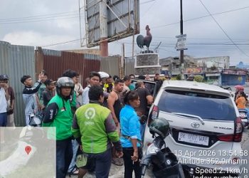 piket Polsek Siantar Timur respon cepat Call Center 110 dengan melakukan pengecekan adanya keribuatan di Jalan Ahmad Yani