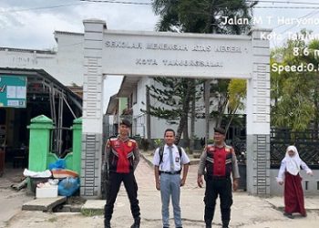 Cegah Tawuran dan Bullying, Sat Samapta Polres Tanjung Balai Sambangi SMAN 1