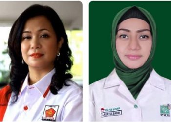 Komisi 4 DPRD Kota Medan Dame Duma Sari Hutagalung - Lailatul Badri. (Foto Ist)