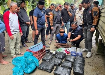 Polisi Bongkar Ringkus Sindikat Narkoba Internasional di Tanjungbalai