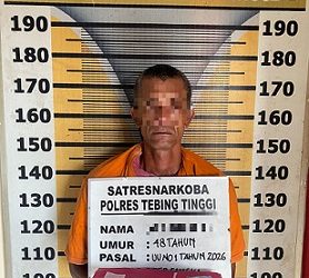 Pelaku SS dan barang bukti