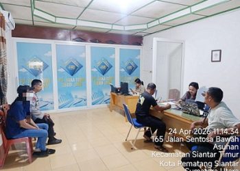 Polsek Siantar Timur Respon Cepat Cek TKP Penarikan Paksa Mobil di Jalan Sentosa Bawah