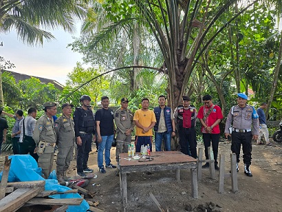 Polres Tanjung Balai Bersama Dir Narkoba Polda Sumut Gelar GSN di Kelurahan Beting Kuala Kapias