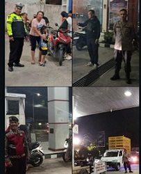 Polres Tanjung Balai secara intensif melaksanakan pengamanan di sejumlah Stasiun Pengisian Bahan Bakar Umum (SPBU)