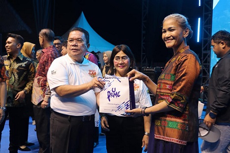 malam puncak konser pesta rakyat meriahkan Hari Jadi ke 155 Kota Pematangsiantar