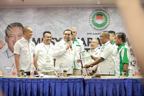 Ihwan Ritonga terpilih secara aklamasi sebagai Ketua DPW APPSI Sumut periode 2026-2031 dalam Musyawarah Wilayah (Muswil) yang digelar di Hotel Grand Antares, Medan (Foto Ist)